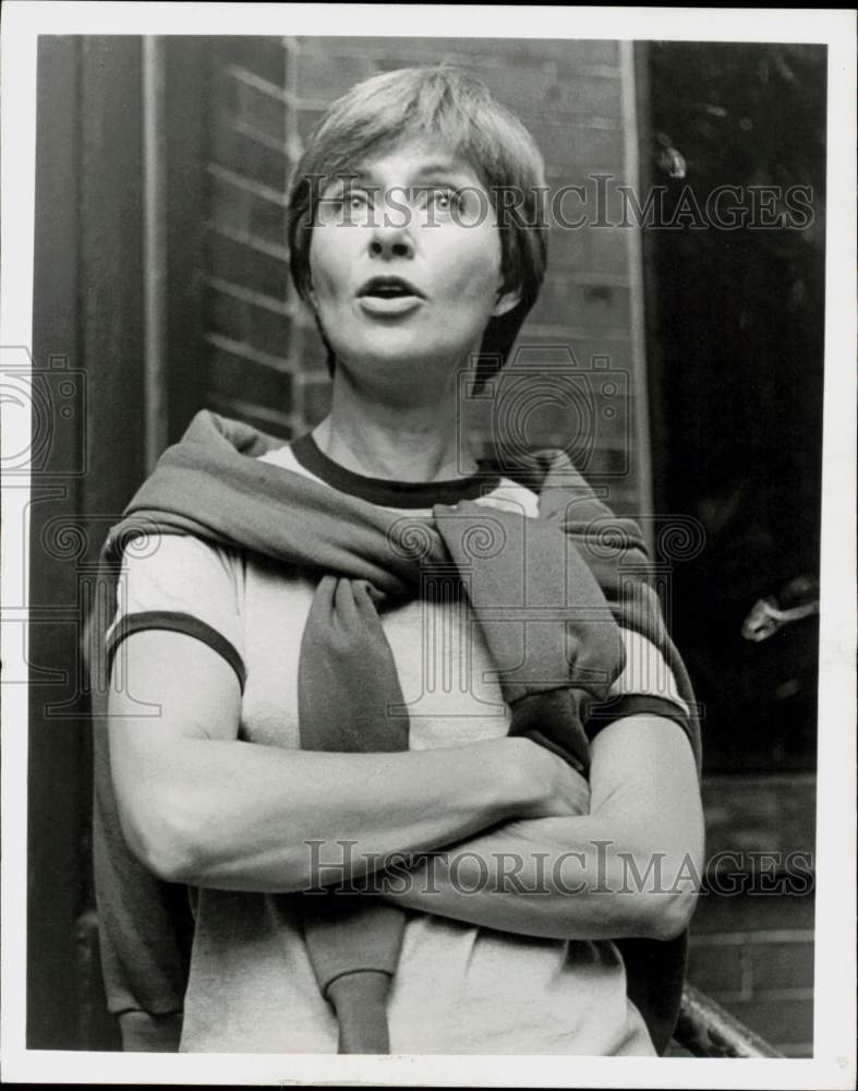 1981 Press Photo Actress Joanne Woodward in &quot;GE Theater: See How She Runs&quot;- Historic Images