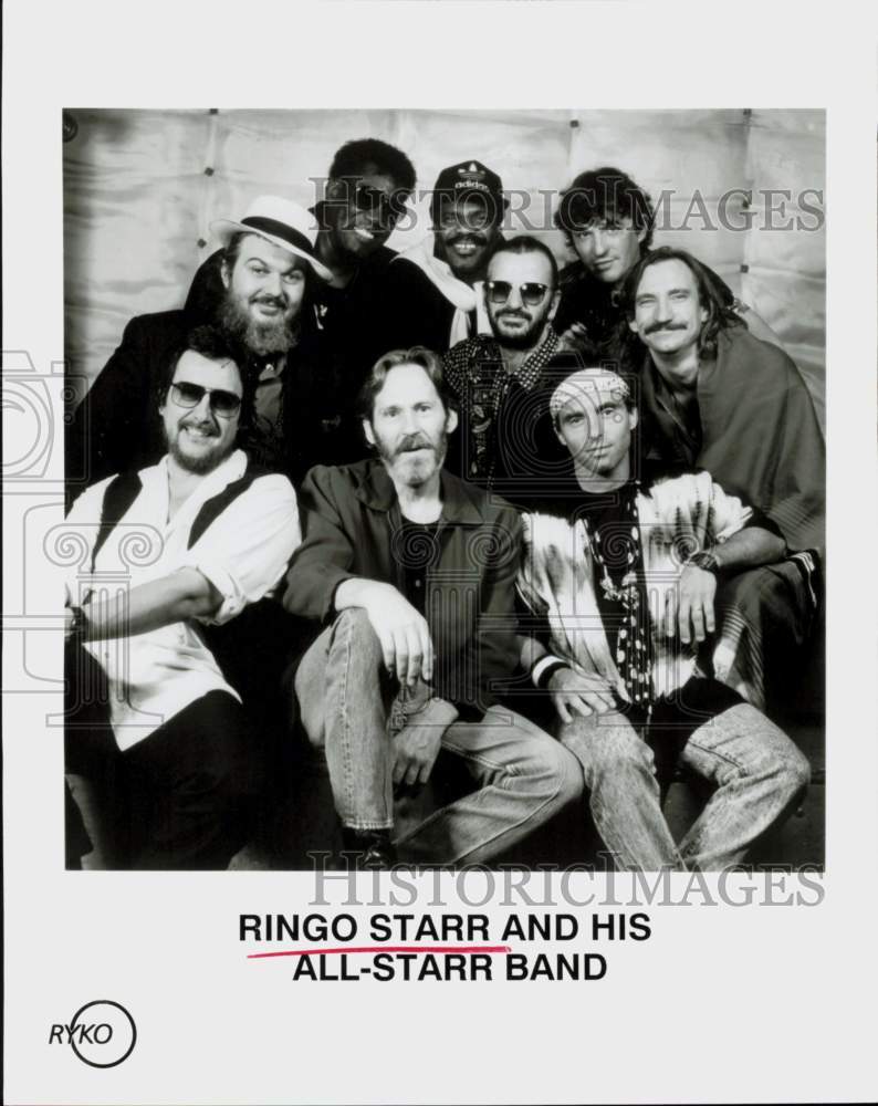 Press Photo Ringo Starr and His All-Starr Band - hpp42149- Historic Images