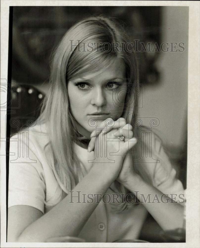 1970 Press Photo Actress-Singer Gloria Loring - hpp42182- Historic Images