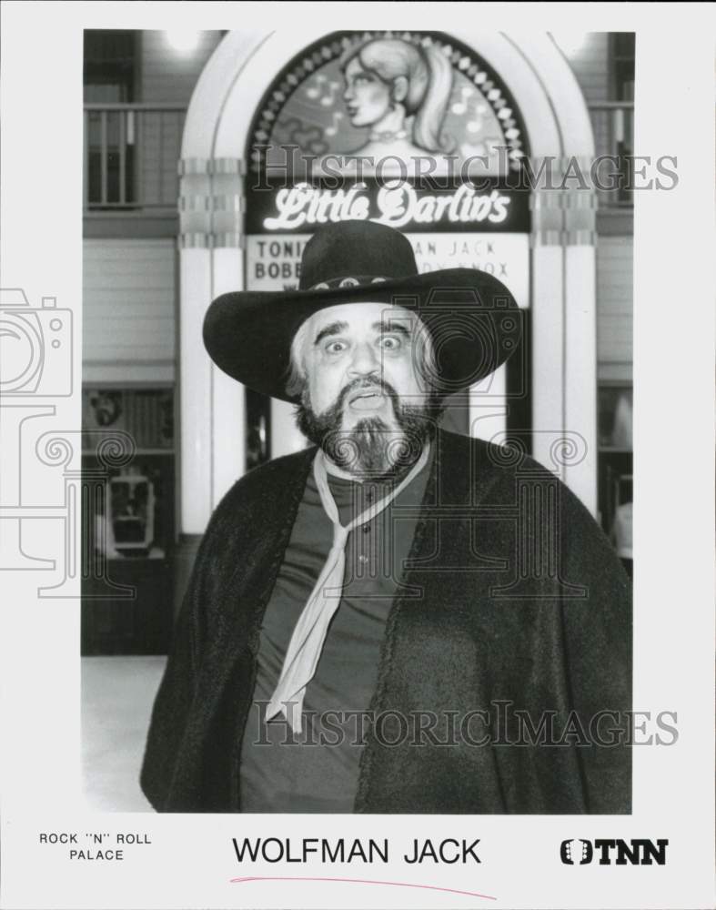 1991 Press Photo Wolfman Jack - hpp42277- Historic Images