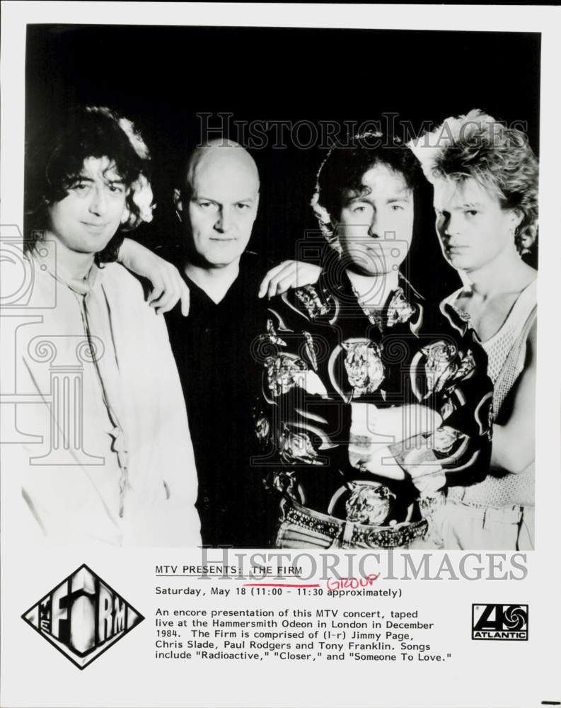 Press Photo The Firm, Music Group - hpp42369- Historic Images