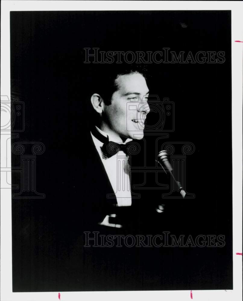 1987 Press Photo Singer Michael Feinstein - hpp42431- Historic Images