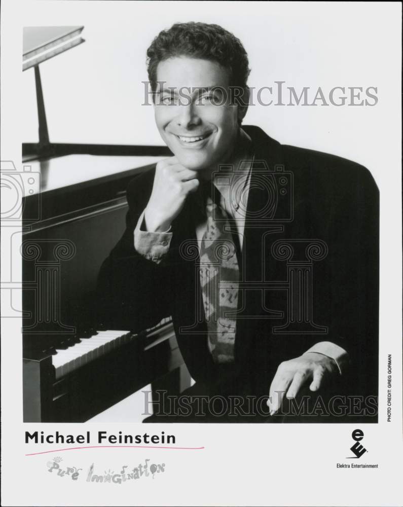 Press Photo Singer Michael Feinstein - hpp42432- Historic Images