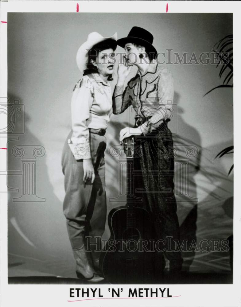 1992 Press Photo Ethyl &#39;N&#39; Methyl, Music Group - hpp42458- Historic Images