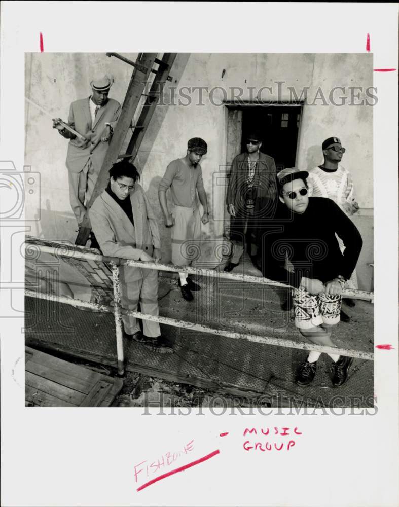 1988 Press Photo Fishbone, Music Group - hpp42495- Historic Images