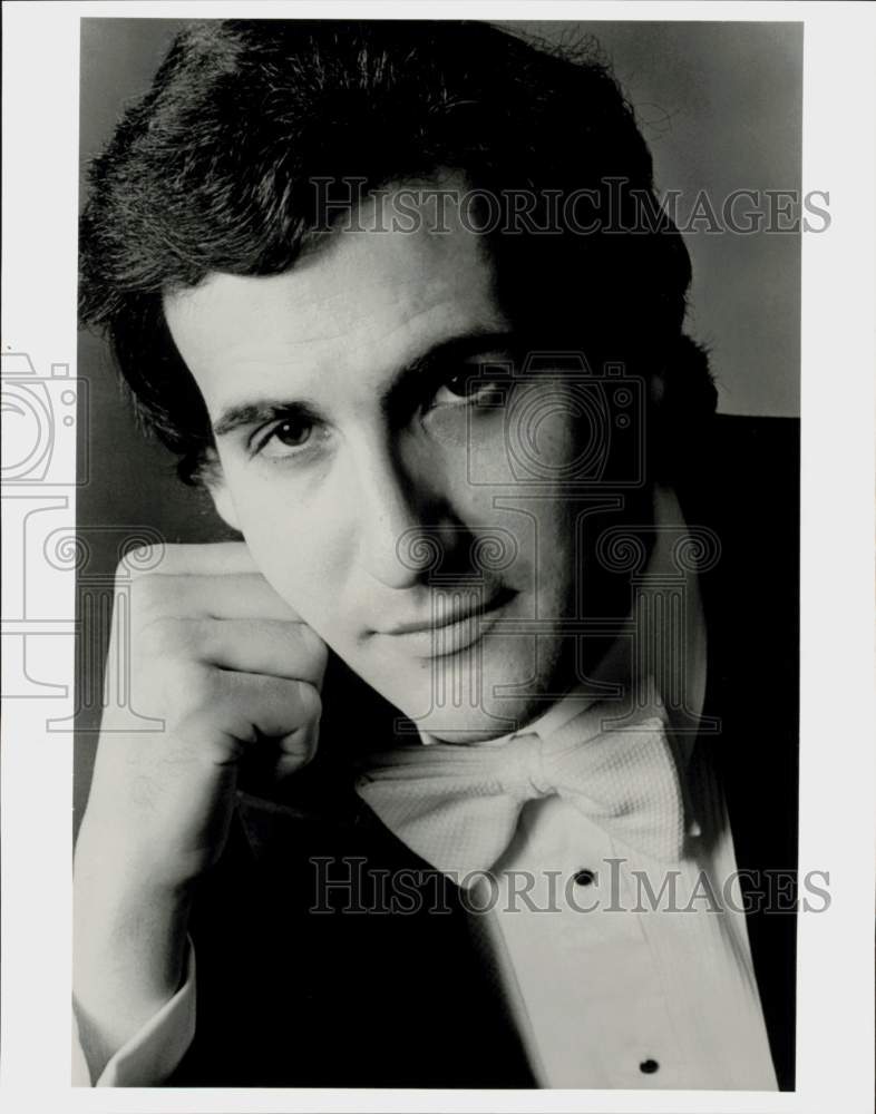 Press Photo Richard Fletcher, Assistant Conductor, Houston Symphony Orchestra- Historic Images