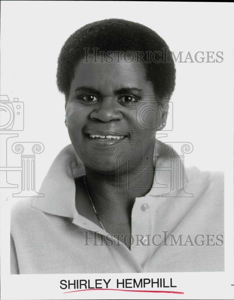 Press Photo Actress Shirley Hemphill - hpp42616- Historic Images