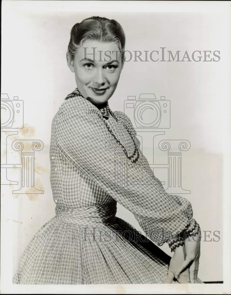 1956 Press Photo Actress Marcia Henderson on &quot;Ford Theatre&quot; - hpp42683- Historic Images