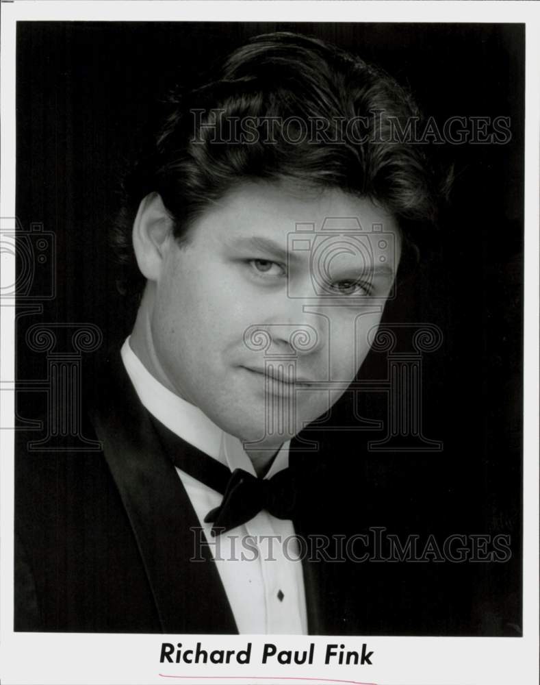 1991 Press Photo Richard Paul Fink, Opera Bass - hpp42732- Historic Images