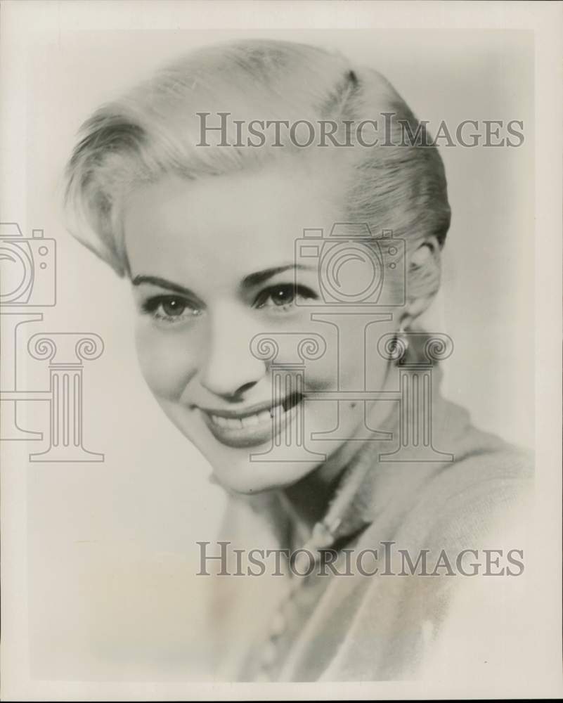 1955 Press Photo Actress Rebecca Sand - hpp42734- Historic Images