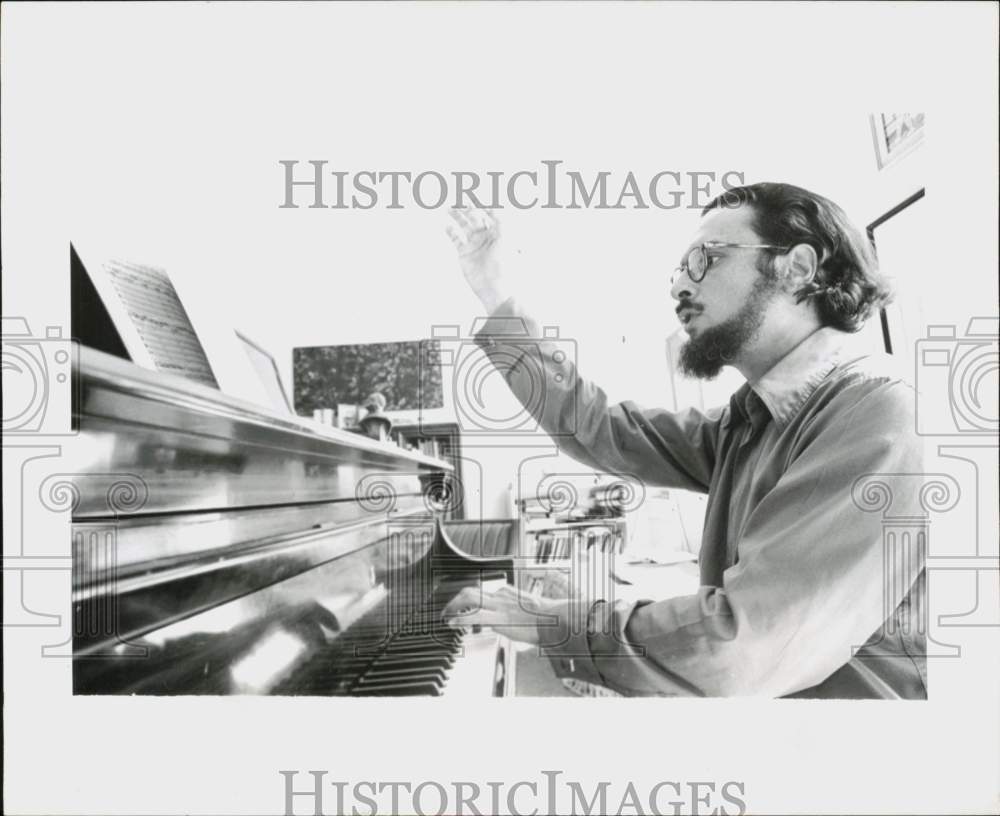 1970 Press Photo Musician Leon Fleisher - hpp42994- Historic Images