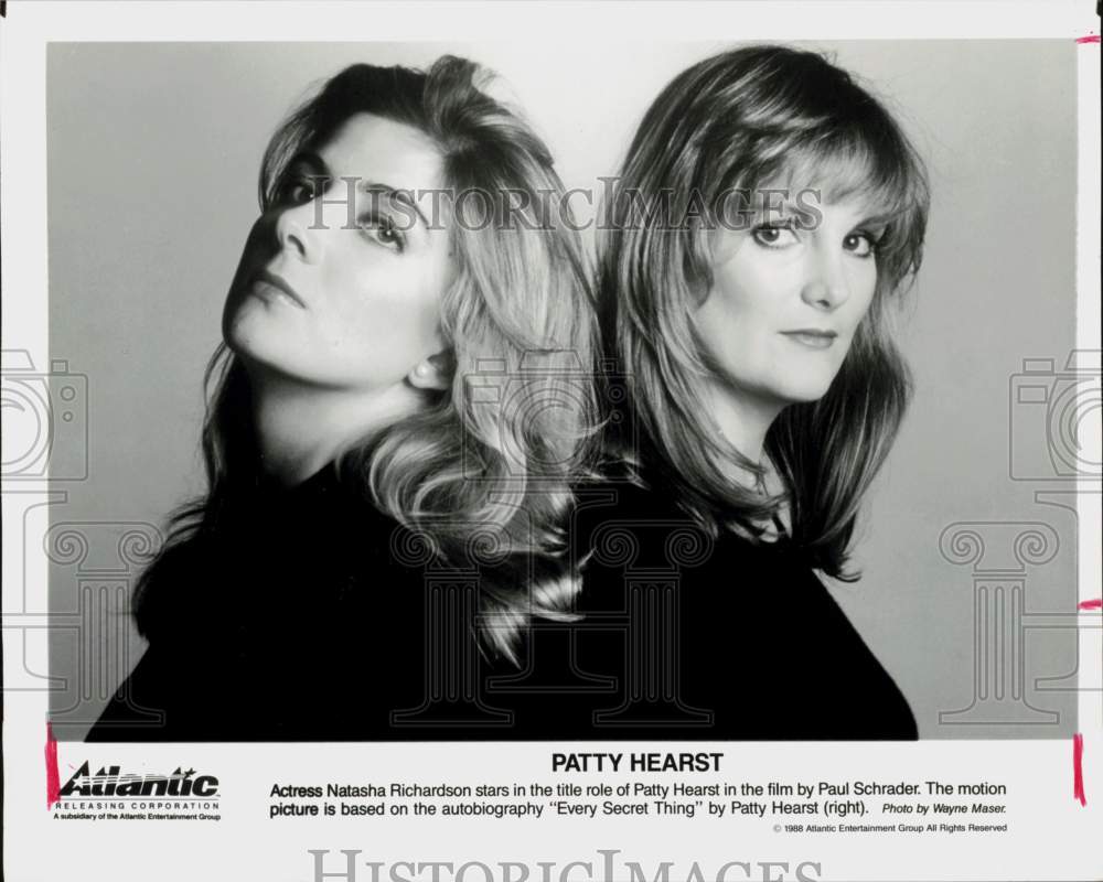 1988 Press Photo Actress Natasha Richardson as Patty Hearst in Film - hpp43005- Historic Images