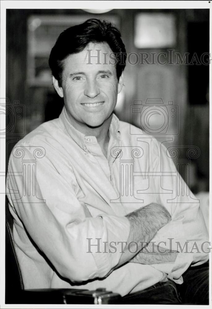 1992 Press Photo Actor Robert Hays in Los Angeles - hpp43124- Historic Images