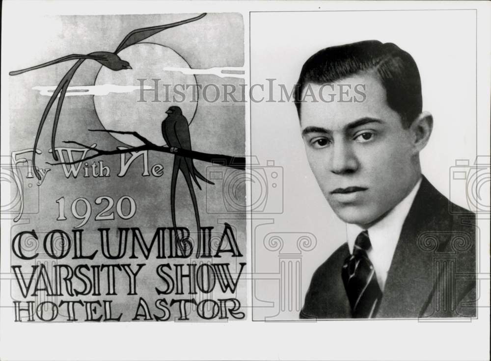 1970 Press Photo Composer Richard Rogers, &quot;Fly With Me&quot; Program - hpp43181- Historic Images