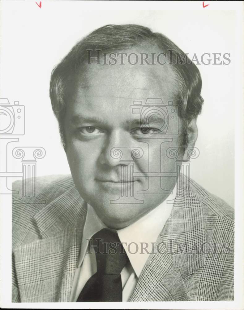 1977 Press Photo Robert J. Wussler, President, CBS Sports Division - hpp43233- Historic Images