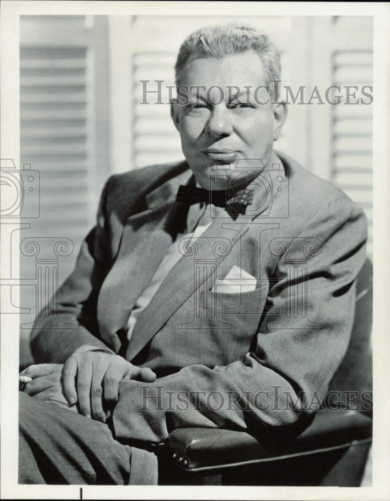 1966 Press Photo Robert E. Kintner, President of National Broadcasting Company- Historic Images