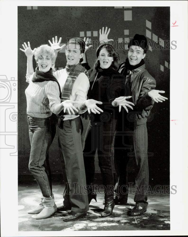 1984 Press Photo University of Houston Production of &quot;I Love My Wife&quot; Play- Historic Images