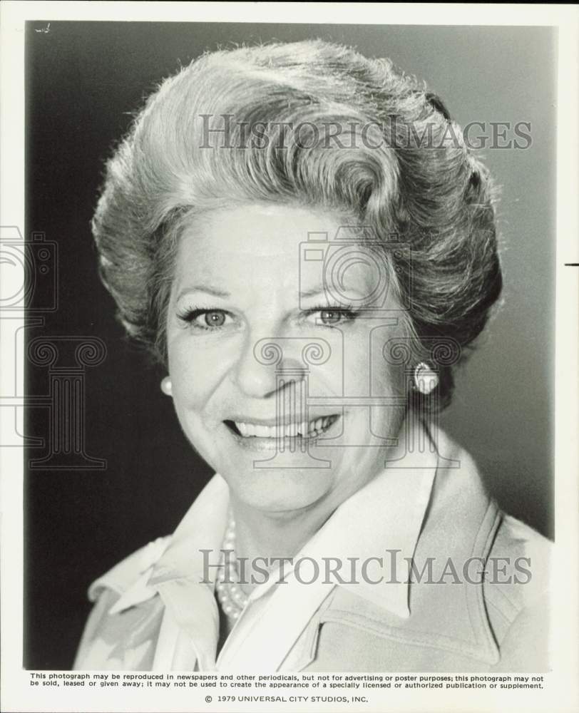 1979 Press Photo Actress Martha Raye - hpp43958- Historic Images