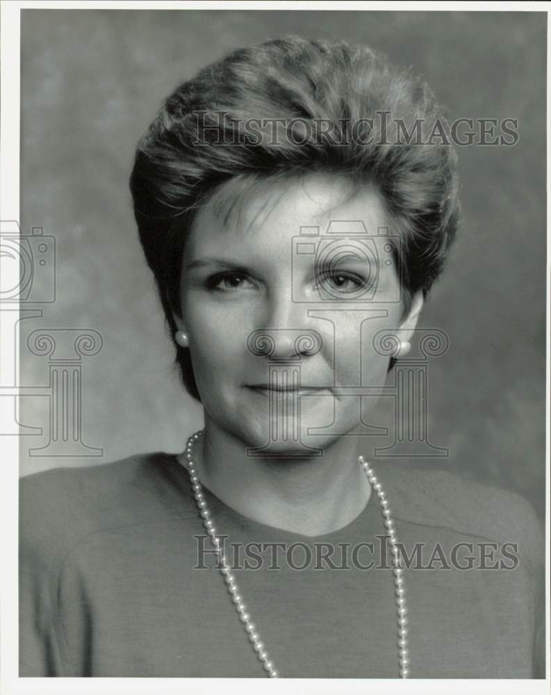 1989 Press Photo Nancy Holland of KHOU-TV, Channel 11 - hpp44185- Historic Images