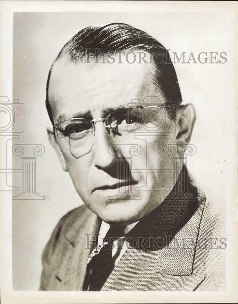 1955 Press Photo Actor Basil O'Connor - hpp45467- Historic Images