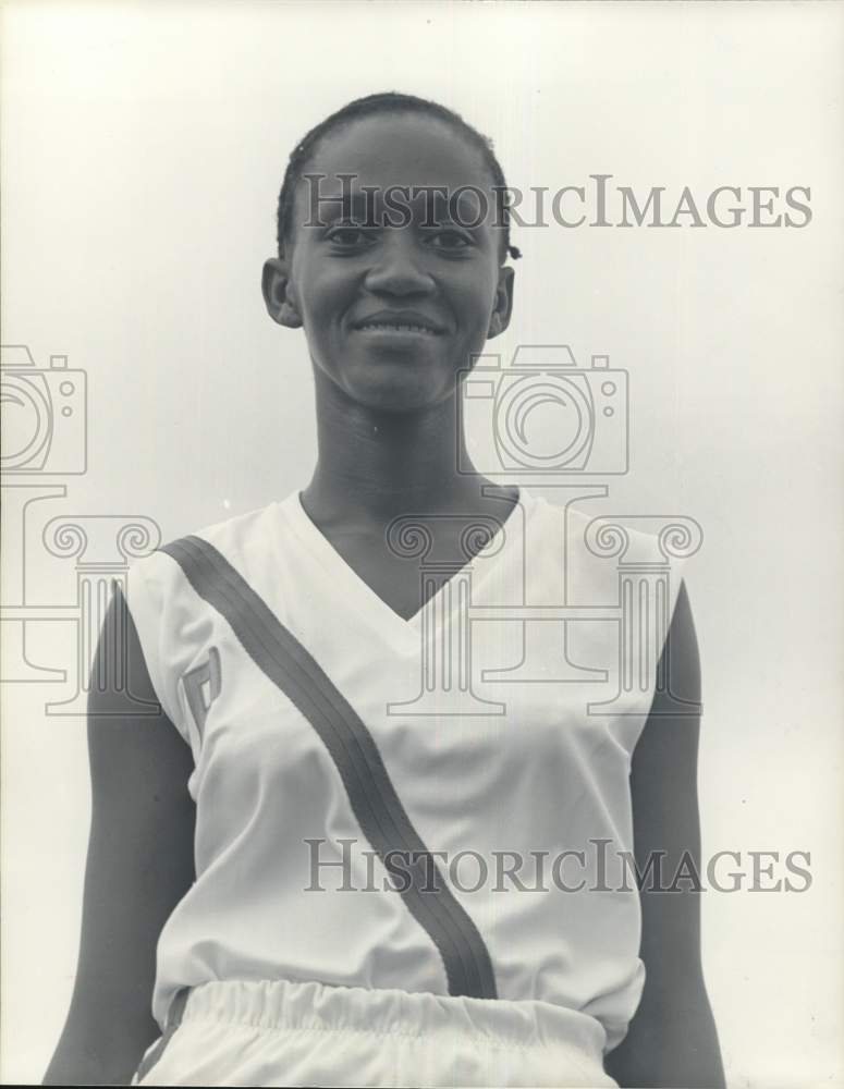 1974 Press Photo Prairie View University Pantherette Andrea Bruce - hps00293- Historic Images