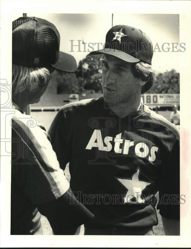 1982 Press Photo Houston Astros&#39; baseball player Joe Sambito. - hps01981- Historic Images