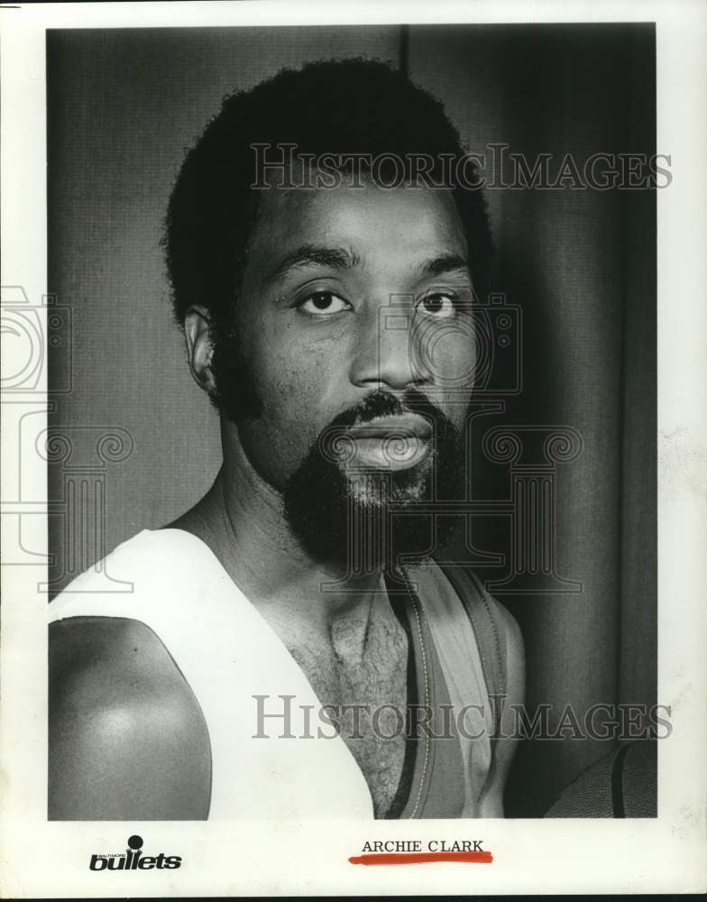 1973 Press Photo The Bullets basketball player Archie Clark. - hps02386- Historic Images