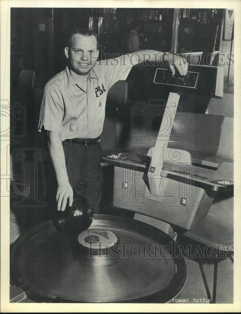 1967 Press Photo Tommy Tuttle, Bowler - hps06254- Historic Images