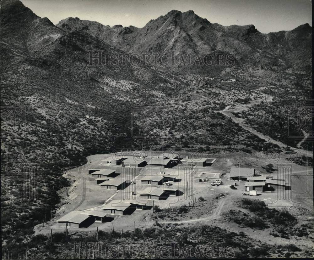 1965 Press Photo Sahuaro School in Tucson Mountains in Arizona - hps07975- Historic Images