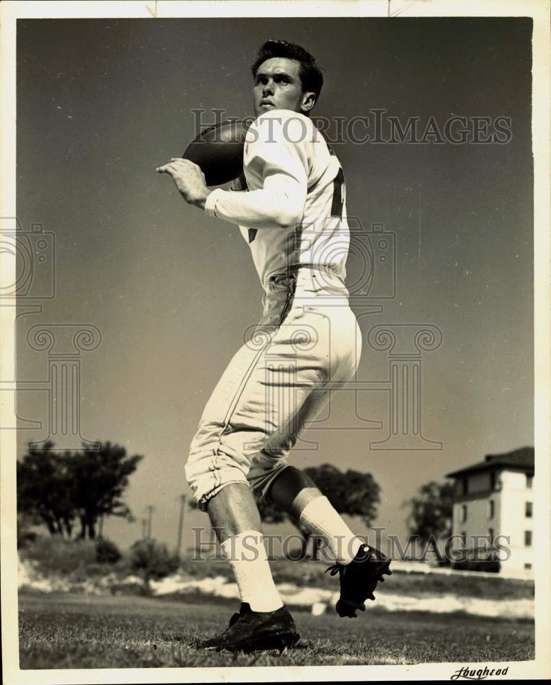 1959 Press Photo Ben Thompkins, football player for UT - hps08839- Historic Images