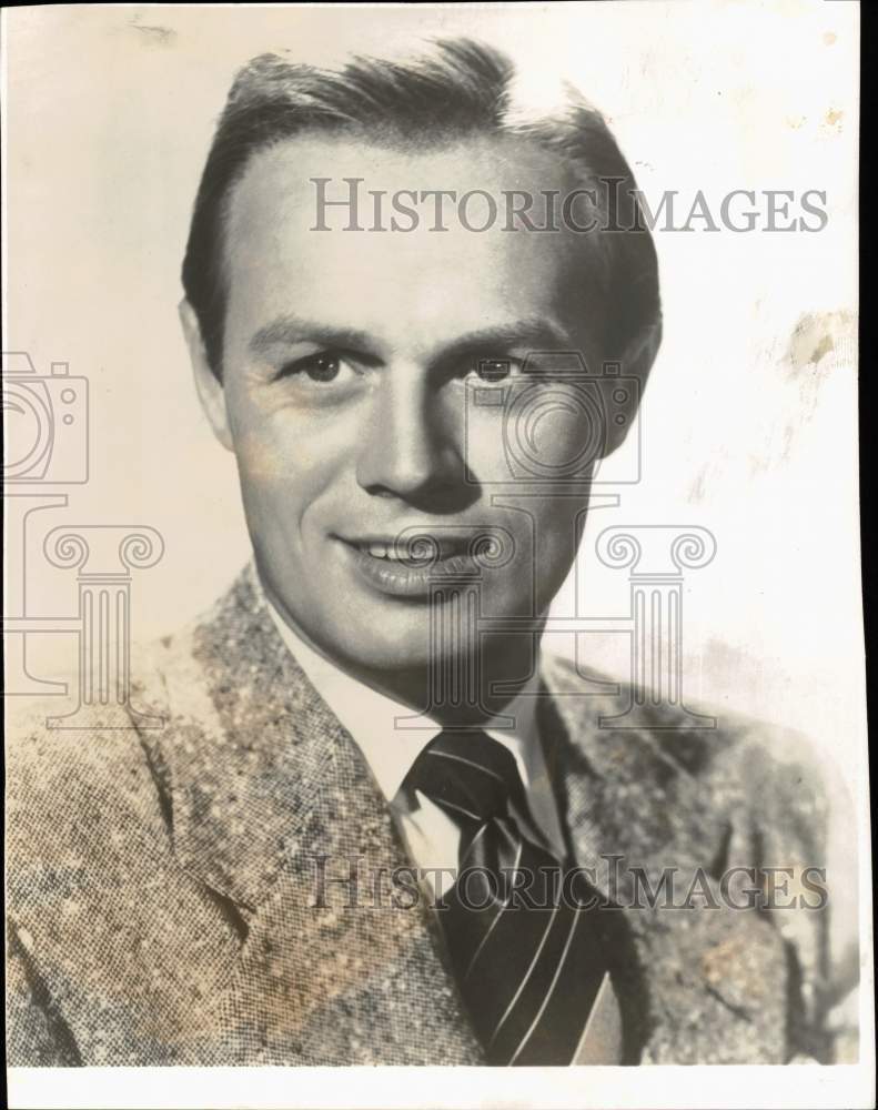 1960 Press Photo Actor Richard Widmark - hps10480- Historic Images