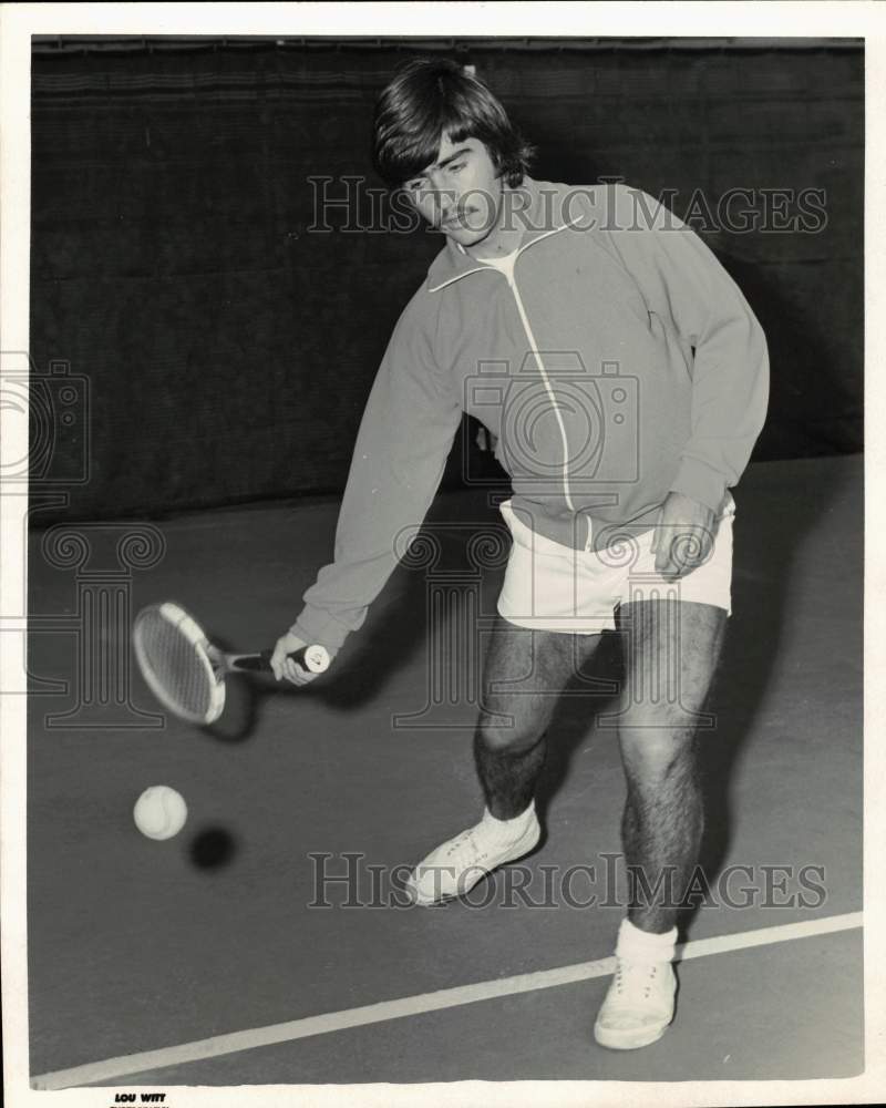 1973 Press Photo Emilio Montano, Tennis Player - hps10594- Historic Images