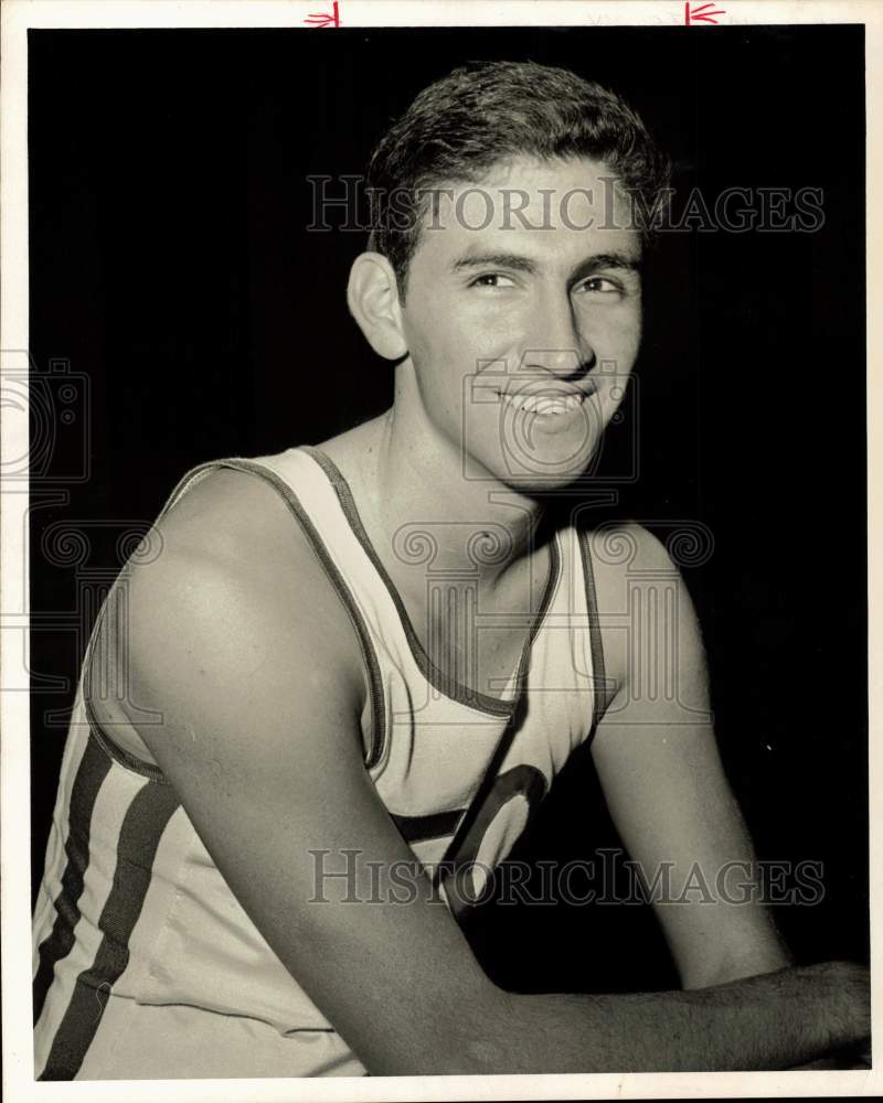 1966 Press Photo Tommy Molina, Basketball Player - hps10648- Historic Images