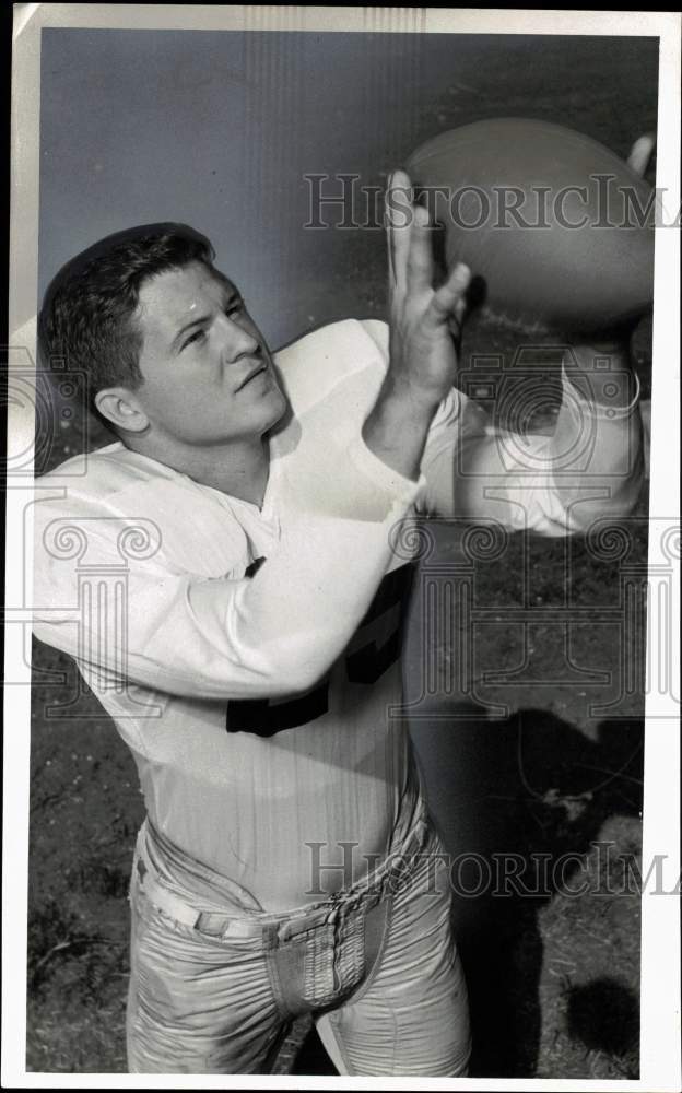 1958 Press Photo Dale Moore, Football Player - hps10870- Historic Images