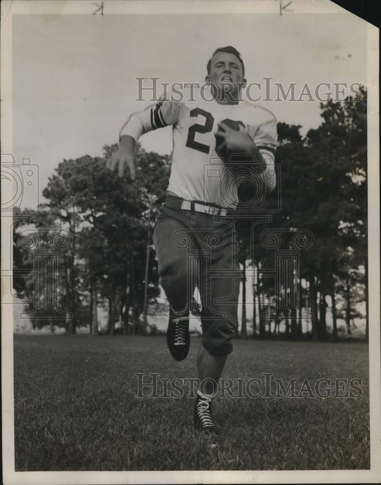 1959 Press Photo Jack Poole, University of Houston Football Player - hps11701- Historic Images