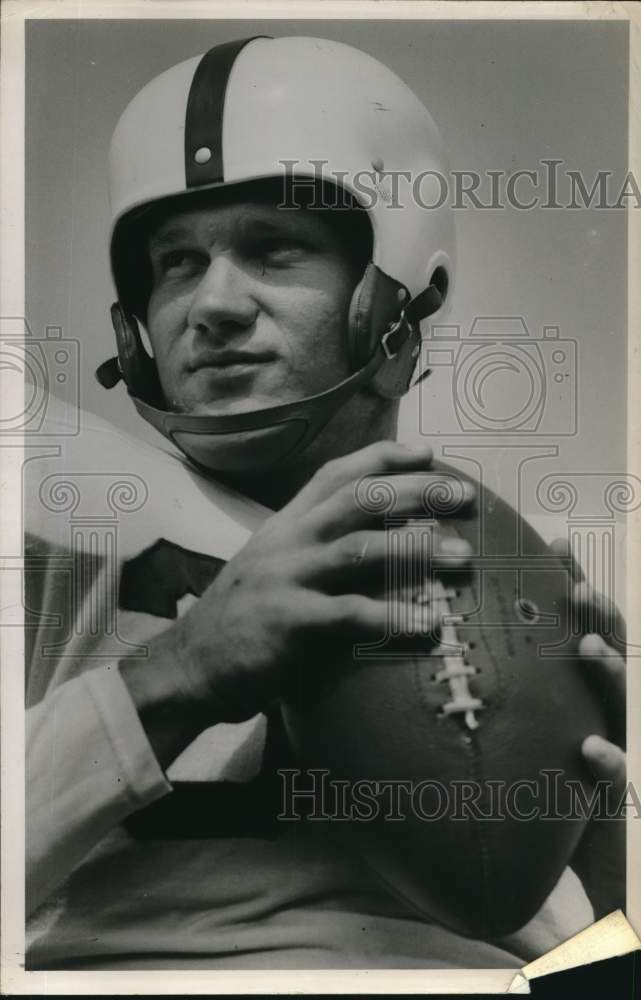 1958 Press Photo Foottball quarterback Bob Smith - hps11848- Historic Images