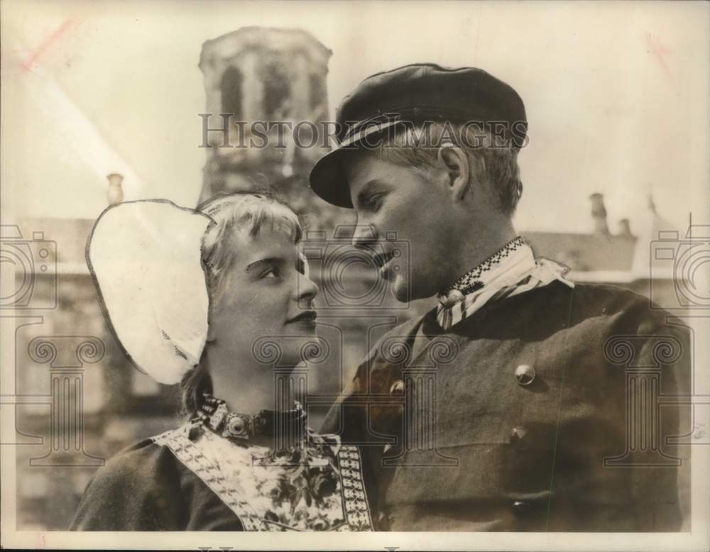 1962 Press Photo Carin Rossby, Rony Zeander, &quot;Hans Brinker or the Silver Skates&quot;- Historic Images