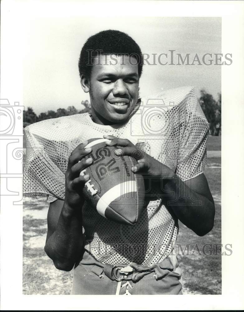 1981 Press Photo Richard Peavy, Football Player - hps13186- Historic Images