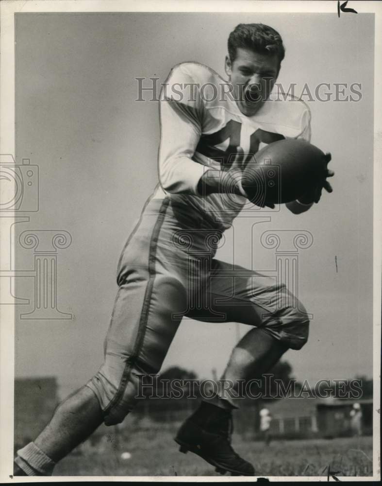 1958 Press Photo Kay Norman, Football Player - hps13259- Historic Images