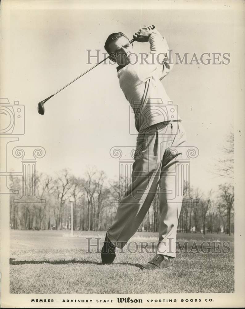 1959 Press Photo Golfer Jack Shields - hps14270- Historic Images