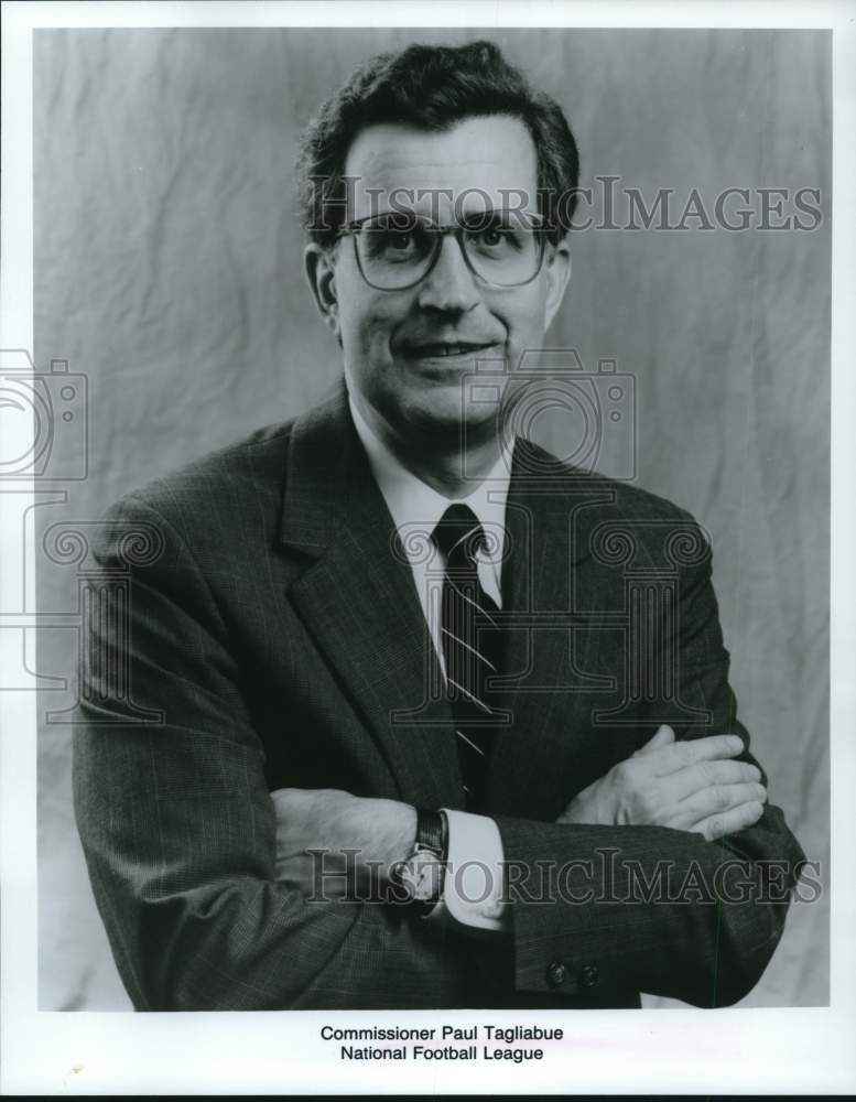 Press Photo Commissioner Paul Tagliabue, National Football League - hps14790- Historic Images