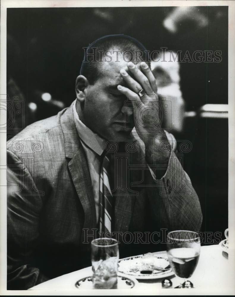 1966 Press Photo Paul Talamini, Football Player - hps14791- Historic Images