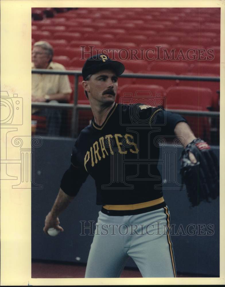 1988 Press Photo Pittsburgh Pirates baseball pitcher Doug Drabek - hps15223- Historic Images