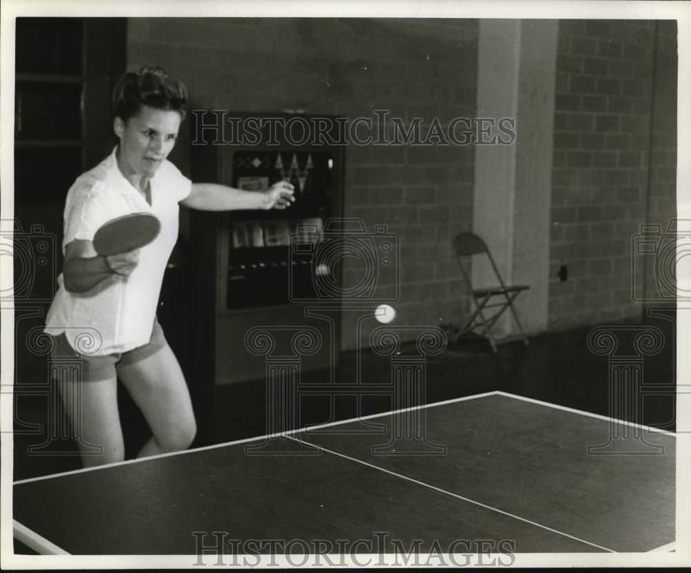 1966 Press Photo Houston table tennis champion Marianne Szalay - hps15571- Historic Images