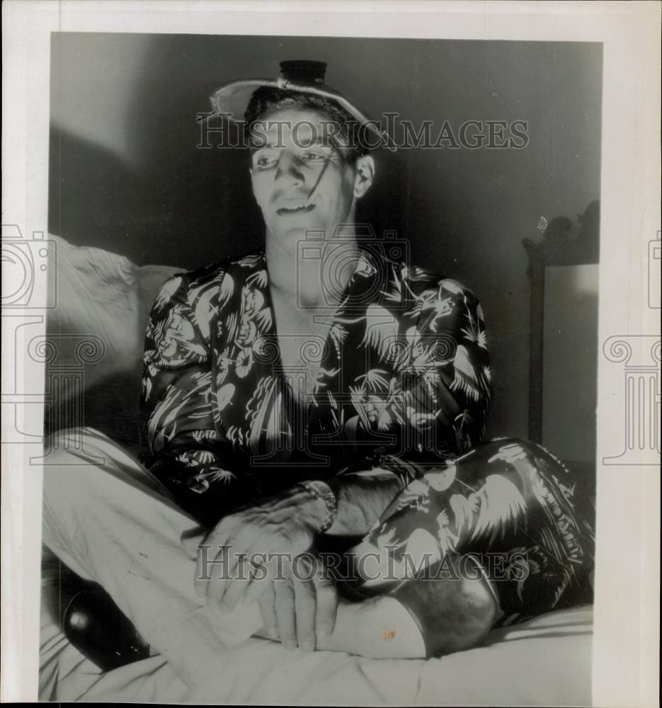 1958 Press Photo Baseball player Phil Rizzuto - hps15848- Historic Images