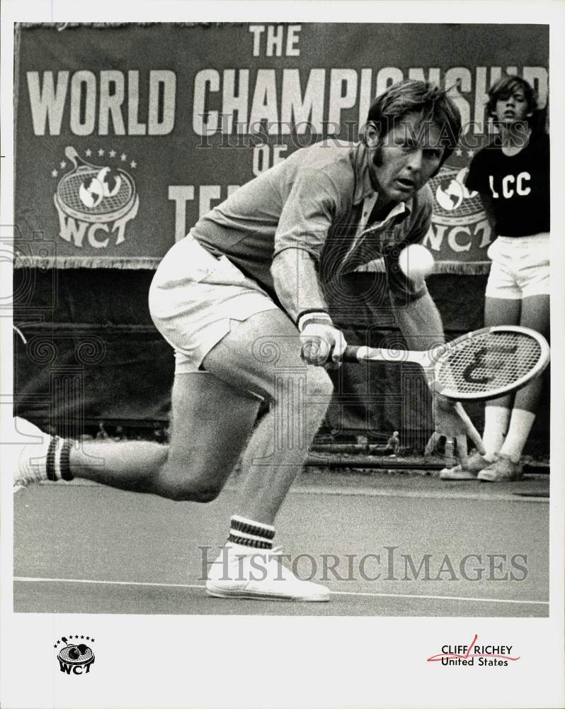 Press Photo World Championship of Tennis player Cliff Richey - hps16314- Historic Images