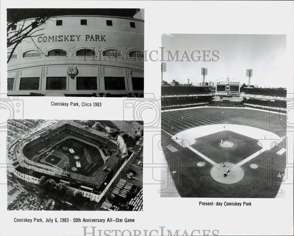 1983 Press Photo Views of Baseball Stadium Comiskey Park - hps16753- Historic Images