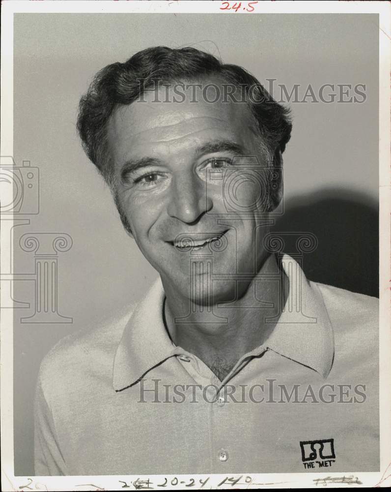 1977 Press Photo Tennis player Sammy Giammalva Sr. - hps18588- Historic Images