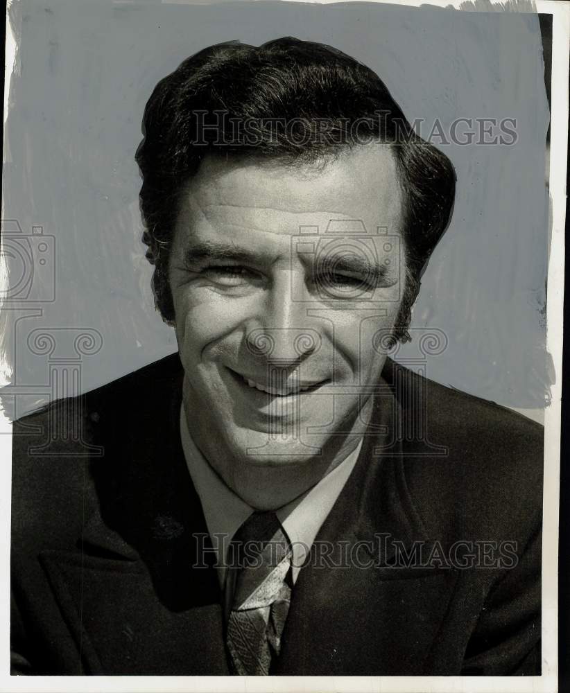 1971 Press Photo Rice University tennis coach Sam Giammalva - hps18599- Historic Images