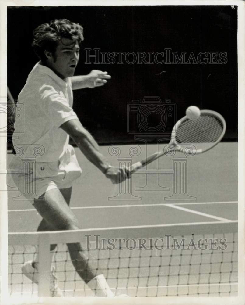 1971 Press Photo Rice tennis player Zan Guerry - hps18644- Historic Images